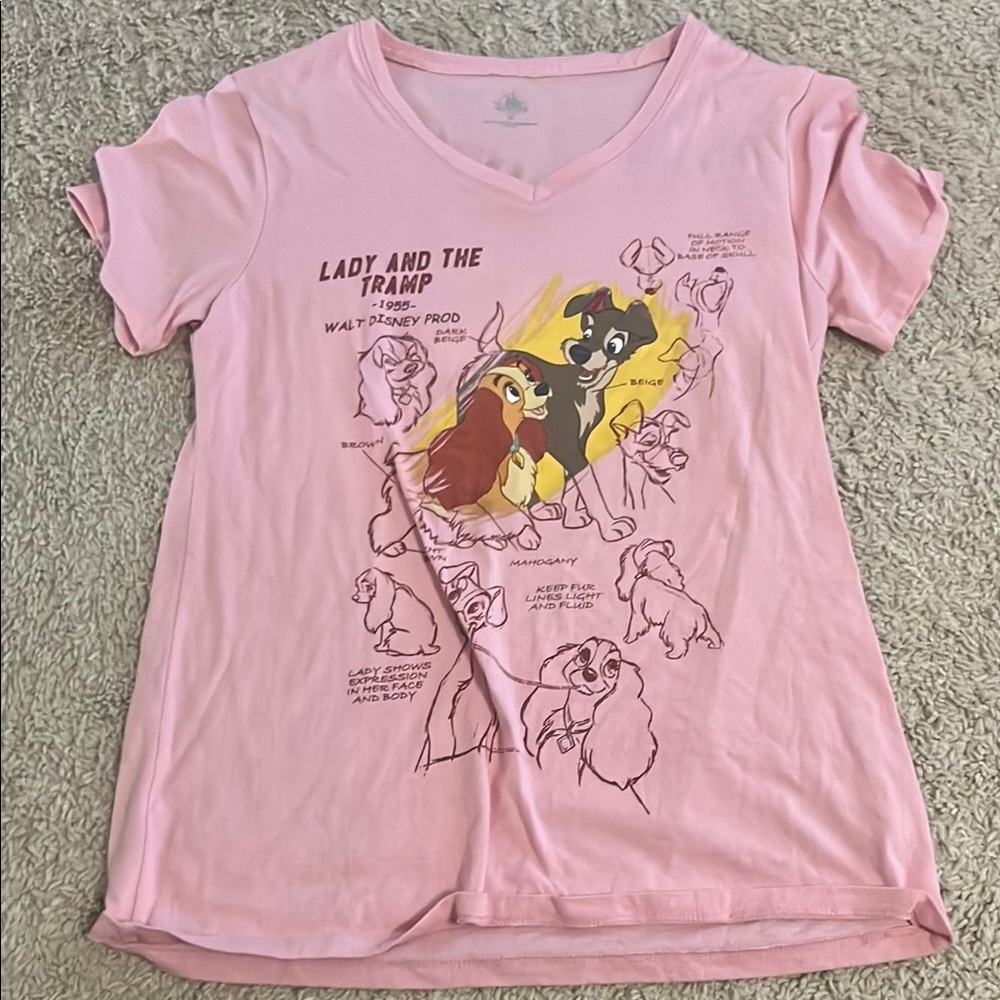 Pink Lady and the Tramp Graphic T-Shirt